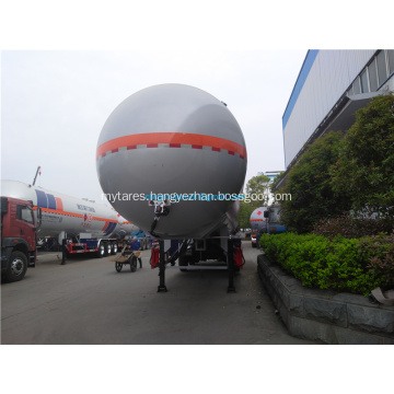 Aluminium Tank Semi Trailer for oil transport